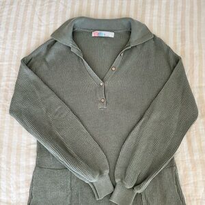 Free People Sweater Romper